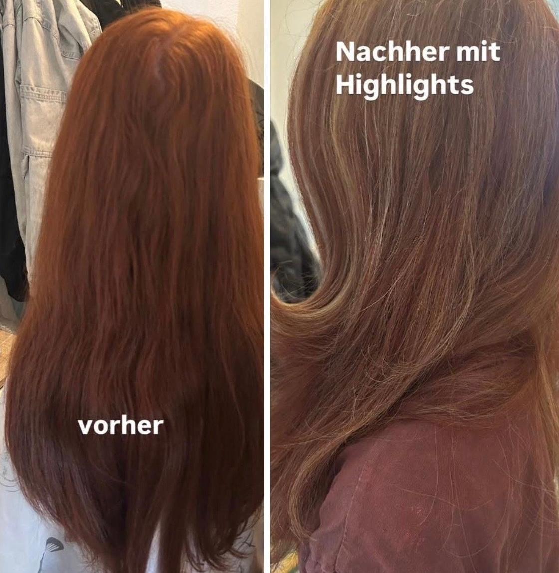Friseur Arbeit Beispiel 1